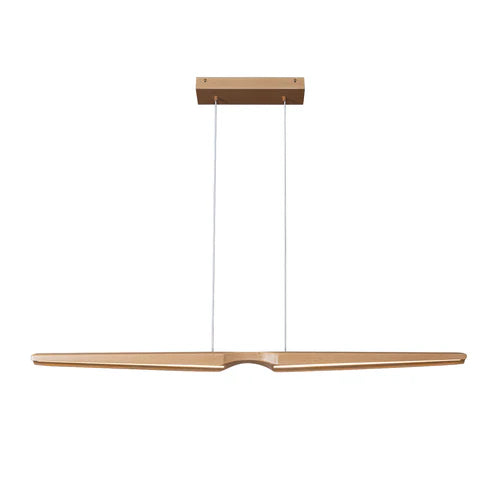 Kuzco Lighting LP21647-BW-UNV Dakota LED 47.25 inch Linear Pendant Ceiling Light Beech Wood Finish