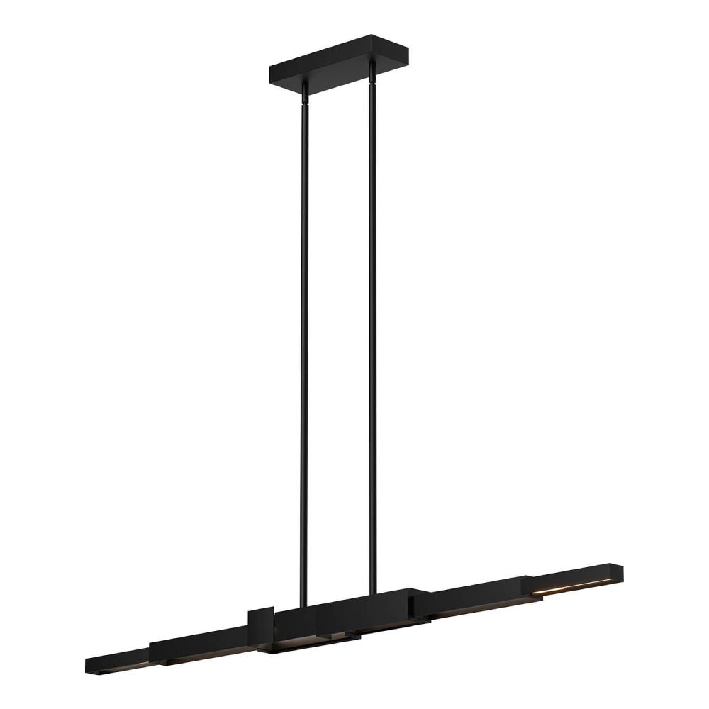 Kuzco Lighting LP29560-BK-UNV Enzo 59 inch LED Linear Light in Black with White Acrylic Diffuser, Voltage 120V, Wattage 40W, Color Temperature