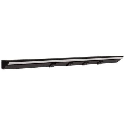 Task Lighting LP30-T6R15W-BBK 30.5" 15W Lighted Power Strip - 4 Receptacles - CCT Tunable (27K Thru 50K) - Voltage 12V - Black Finish