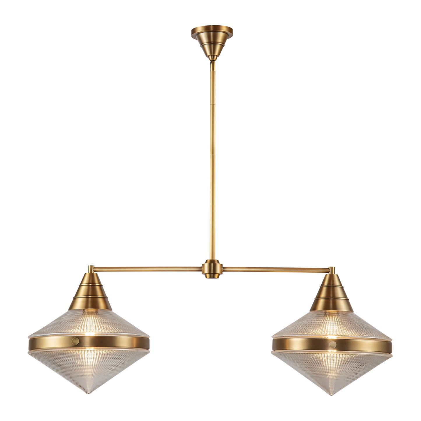 Alora Lighting LP348241VBPG Willard 2 Light 13.50 inch Island Light