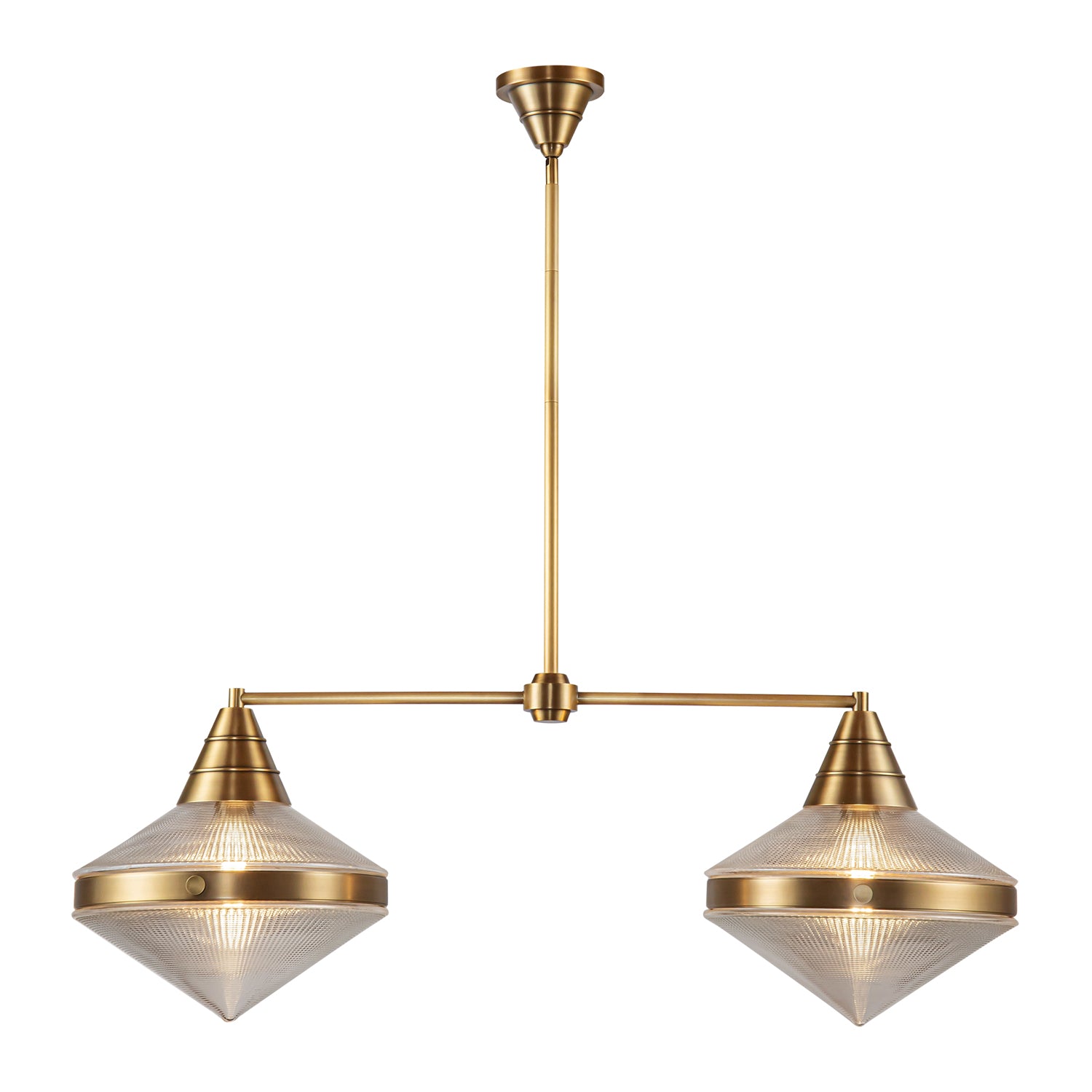 Alora Lighting LP348241VBPG Willard 2 Light 13.50 inch Island Light
