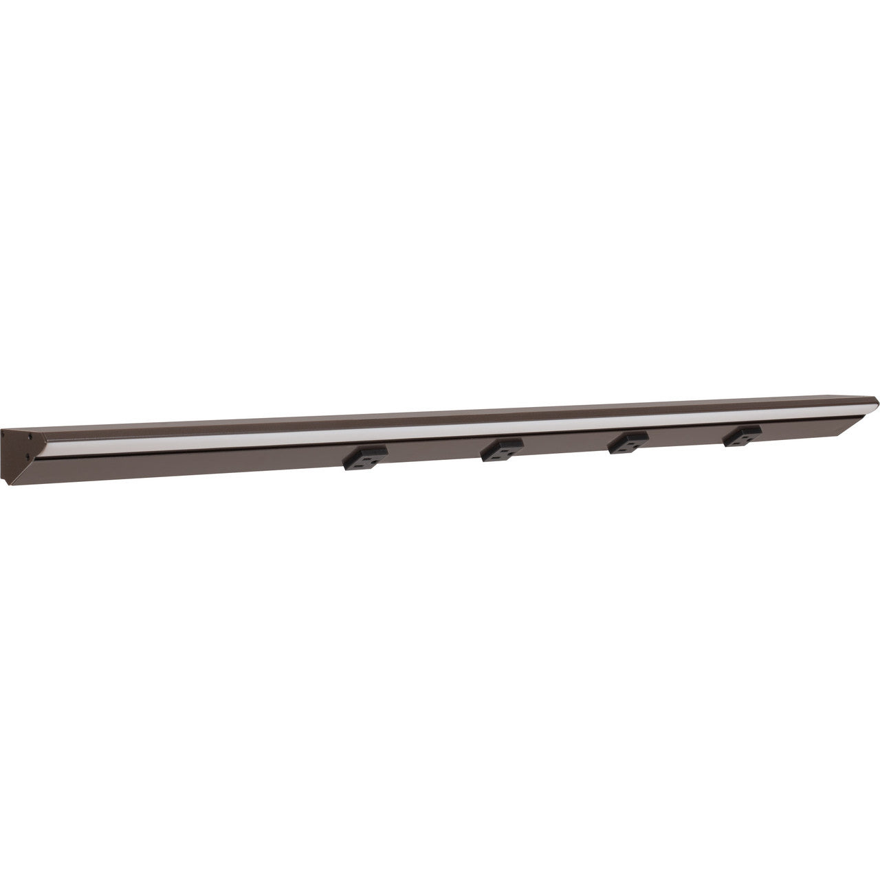 Task Lighting LP36-T6R18W-BBZ 36.5" 18W Lighted Power Strip - 4 Receptacles - CCT Tunable (27K thru 50K) - 12V - Bronze