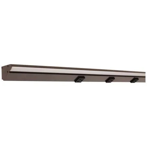 Task Lighting LP42-T6R21W-BBZ 42.5" 21W Lighted Power Strip - 5 Receptacles - CCT Tunable (27K thru 50K) - Voltage 12V - Bronze Finish
