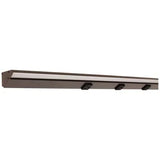 Task Lighting LP42-T6R21W-BBZ 42.5" 21W Lighted Power Strip - 5 Receptacles - CCT Tunable (27K thru 50K) - Voltage 12V - Bronze Finish