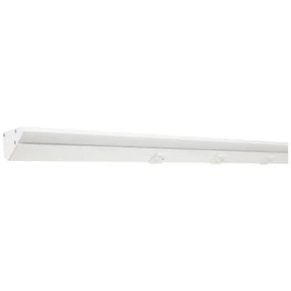 Task Lighting LP42-T6R21W-WWT 42.5" 21W Lighted Power Strip - 5 Receptacles - CCT Tunable (27K thru 50K) - Voltage 12V - White Finish
