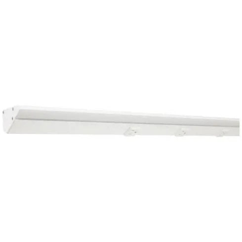 Task Lighting LP42-T6R21W-WWT 42.5" 21W Lighted Power Strip - 5 Receptacles - CCT Tunable (27K thru 50K) - Voltage 12V - White Finish