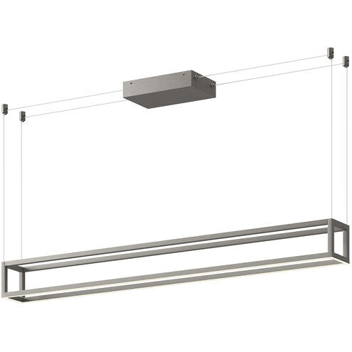 Kuzco Lighting LP45548-BN-UNV Plaza LED 47.25 inch Linear Pendant Ceiling Light Brushed Nickel Finish