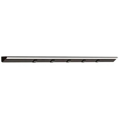 Task Lighting LP48-T6R24W-BBK 48.5" 24W Lighted Power Strip - 5 Receptacles - CCT Tunable (27K Thru 50K) - Voltage 12V - Black Finish