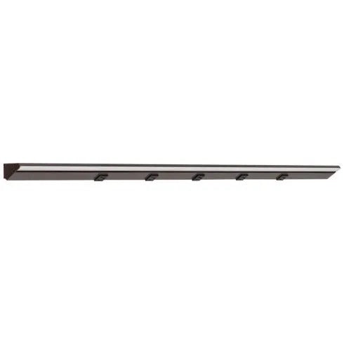 Task Lighting LP48-T6R24W-BBZ 48.5" 24W Lighted Power Strip - 5 Receptacles - CCT Tunable (27K Thru 50K) - Voltage 12V - Bronze Finish