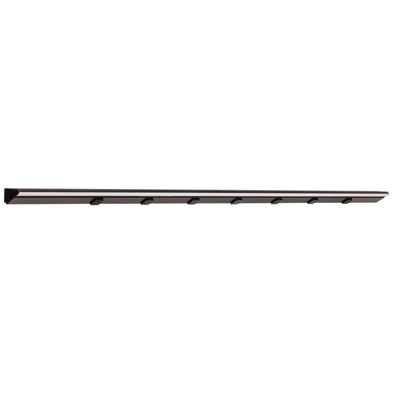 Task Lighting LP60-T6R30W-BBK 60.5" 30W Lighted Power Strip - 7 Receptacles - CCT Tunable (27K Thru 50K) - Voltage 12V - Black Finish