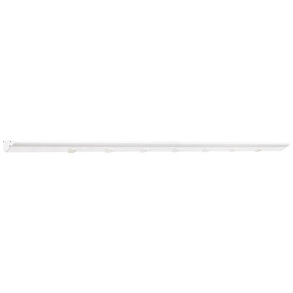 Task Lighting LP60-T6R30W-WWT 60.5" 30W Lighted Power Strip - 7 Receptacles - CCT Tunable (27K Thru 50K) - Voltage 12V - White Finish