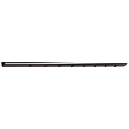 Task Lighting LP72-T6R36W-BBK 72.5" 36W Lighted Power Strip - 8 Receptacles - CCT Tunable (27K Thru 50K) - Voltage 12V - Black Finish