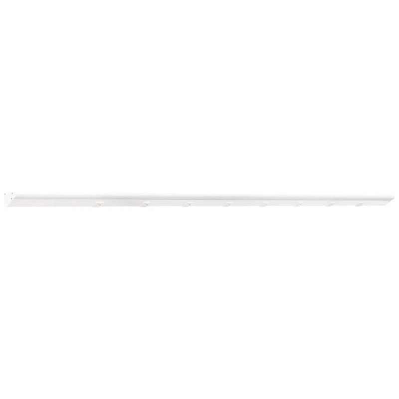 Task Lighting LP72-T6R36W-WWT 72.5" 36W Lighted Power Strip - 8 Receptacles - CCT Tunable (27K Thru 50K) - Voltage 12V - White Finish