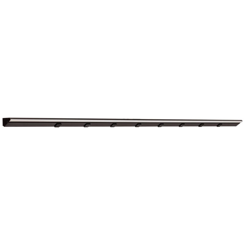 Task Lighting LP72HR36NDBBK50 72.5" 36W Lighted Power Strip - 8 Receptacles - Color Temperature 5000K - Lumens 3600 lm - Voltage 12V - Black Finish
