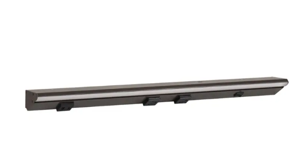 Task Lighting LPUL24S4DBBZ50 24.5 Inch Lighted Power Strip - 800 Lumens - 12W - 5000K - 2 Receptacles - 1 USB-A/C - Right Wire Entry - 120V - Bronze / Black