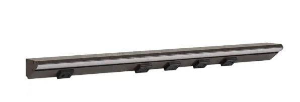 Task Lighting LPUL24S6RBBZ27 24.5" Lighted Power Strip - 1,200 Lumens - 12W - 5000K - 4 Receptacles - 1 USB-A/C - 12V - Bronze Black