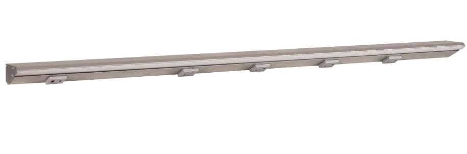Task Lighting LPUL36T6RGSN 36-1/2" RM USB Series Lighted Power Strip, 600 Lm/Ft Higher Output, Satin Nickel Finish, Grey receptacles, Tunable-White 2700K–5000K