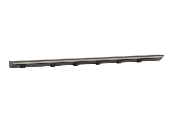 Task Lighting LPUL42S6RBBZ30 42.5 Inch Lighted Power Strip - 2,100 Lumens - 21W - 3000K - 5 Receptacles - 1 USB-A/C - 12V - Black / Bronze Finish