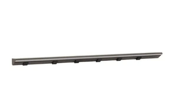 Task Lighting LPUL42T6RBBZ 42.5" Lighted Power Strip - 2,100 Lumens - 21W - CCT Tunable - 5 Receptacles - 1 USB-A/C - 12V - Black / Bronze Finish