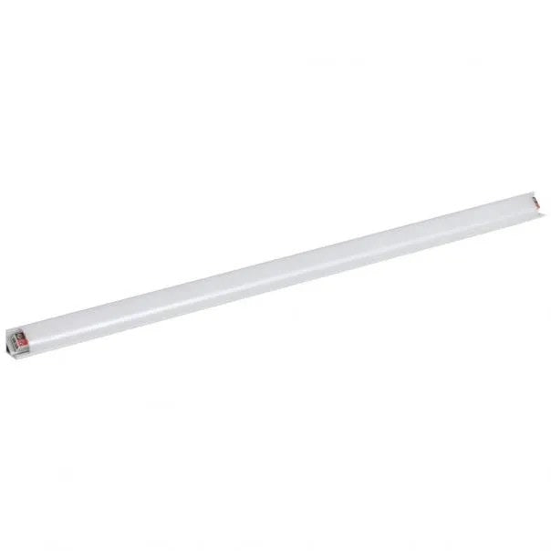 Task Lighting LR1P312V21-03W4 18-7/16" 12V 120 Lm/Ft Angled Linear Fixture, Single-White, Fits 21" Wall Cabinet, 148 Lumens/Fixture, 003 Profile, 3 Watts, Accent Output, Color Temperature 4000K, Cool White