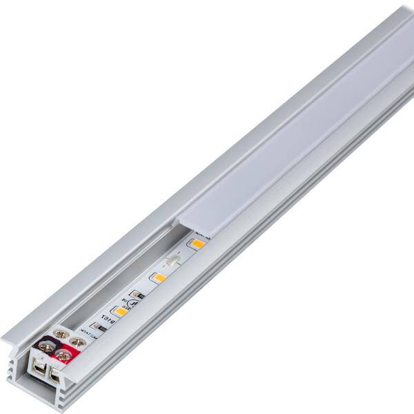 Task Lighting LR1PX12V09-02W4 6-5/8" 120 Lumens/Ft. 12-Volt Accent Output Recessed Linear Fixture