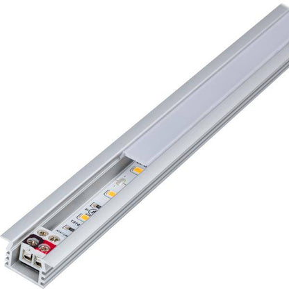 Task Lighting LR1PX12V09-02W4 6-5/8" 120 Lumens/Ft. 12-Volt Accent Output Recessed Linear Fixture