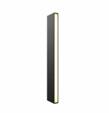 DALS Lighting LRB30-CC-BK Single Column 24V LED Bollard Path Light 13W, 700lm,  2700K, 3000K, 3500K, 4000K- Black Finish