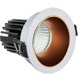 Westgate LRD-10W-MCT5-3WTR-MG 3" Led Winged Recessed Downlight, Open Trim, Wattage 10w, CCT Selectable, 700 Lumens, Voltage 120v, Matte Gold