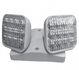 Orbit LRHS-2-MV-W-HO Double Square Led Head Multi Volt White Housing High Output 1.5 W per Head and 3.6V, 6V, 9.6V & 12V