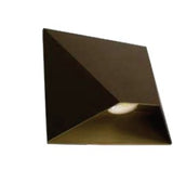 Westgate LRS-O1-MCT-BR 4 Inch 6W Wattage, IP65 Die-Cast Modern Wall Sconces, Up or Down Light, Selectable 3CCT, Bronze Finish