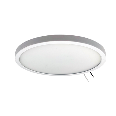 Lighting Spot 26 LS-PR9-17W-5CCT 9" Low Profile LED Surface Light - Color Temperature: 5CCT - Finish: White