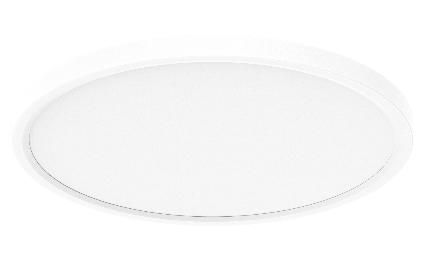 Lighting Spot 26 LS-SM-12R-24W-5CCT-WH 12'' LED Slim Panel light - Color Temperature: 5CCT - Finish: White