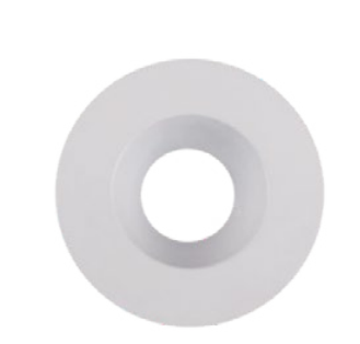 Lighting Spot 26 LS-T-1-R-WH 1” Round Trim for LS-1-5CCT, White Finish