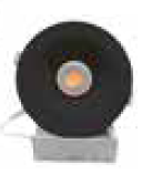 4" LED Round Canless  Recessed Downlight Selectable 3CCT (30K/40K/50K Black Baffle Finish