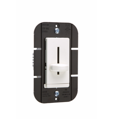Wattstopper LS1000LA LS Series Incandescent Slide Dimmer, Light Almond