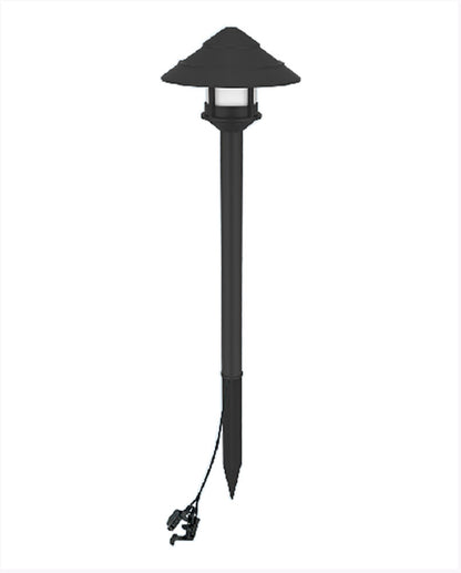 Cyber Tech Lighting LS2PSD-12V-BL 2W LED 12V Wired Landscape Light, Step Down Design, 3000K Adjustable, Outdoor Wet Location