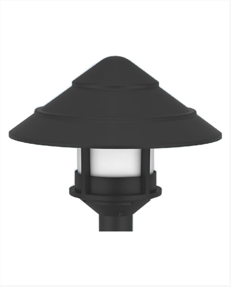 Cyber Tech Lighting LS2PSD-12V-BL 2W LED 12V Wired Landscape Light, Step Down Design, 3000K Adjustable, Outdoor Wet Location