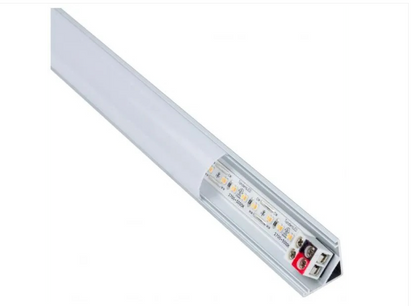 Task Lighting LS4P324V42-12W3 12 Watt 38" High Output Angled LED Light Bar - 3000K - 1,017 Lumens - 24V