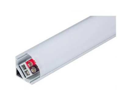 Task Lighting LS4P324V42-12W4 12 Watt 38" High Output Angled LED Light Bar - 4000K - 1,017 Lumens - 24V