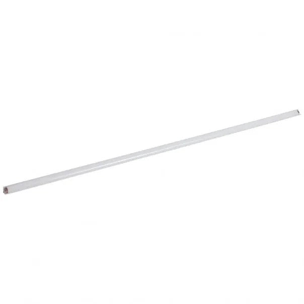 Task Lighting LS4P324V45-13W3 42-1/16" 24V 400 Lm/Ft Angled Linear Fixture, Single-White, Fits 45" Wall Cabinet, 1122 Lumens/Fixture, 003 Profile, 13 Watts, High Output, CCT 3000K, Soft White