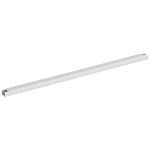 Task Lighting LS4P724V18-05W3 14-1/2" 24V 400 Lm/Ft Flat Linear Fixture, Single-White, Fits 18" Wall Cabinet, 387 Lumens/Fixture, 007 Profile, 5 Watts, High Output, CCT 3000K, Soft White