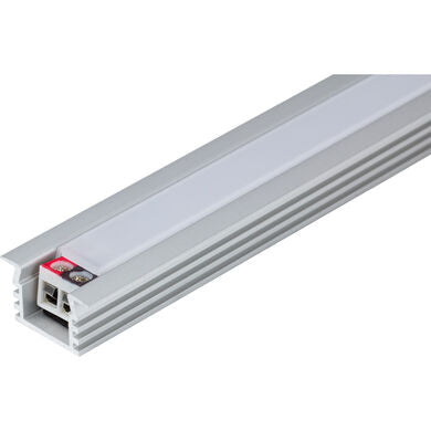 Task Lighting LS4PX24V30-08W3 26-15/16" 400 Lumens/Ft. 24-Volt High Output Recessed Linear Fixture, Single-White, Fits 30" Wall Cabinet, 702 Lumens/Fixture, 8 Watts, Soft White 3000K