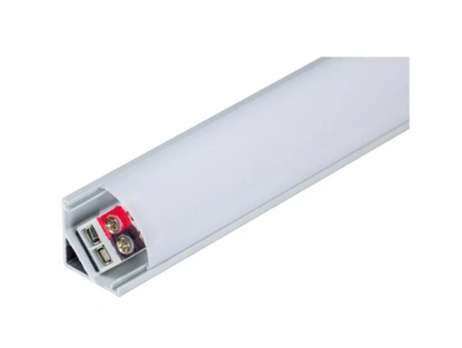 Task Lighting LS6P324V30-12W4 12 Watt 27" High Output Angled LED Light Bar - 4000K - 1,053 Lumens - 24V