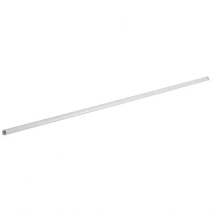Task Lighting LS6P324V48-21W3 44-1/16" 24V 600 Lm/Ft Angled Linear Fixture, Single-White, Fits 48" Wall Cabinet, 1763 Lumens/Fixture, 003 Profile, 21 Watts, Higher Output, CCT 3000K, Soft White