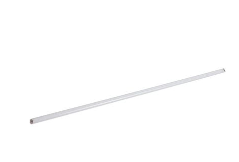 Task Lighting LS6P724V45-20W3 42-1/16" 600 Lumens/Ft. 24-Volt Higher Output Flat Linear Fixture, Single-White, Fits 45" Wall Cabinet, 1683 Lumens/Fixture, 20 Watts, Soft White 3000K