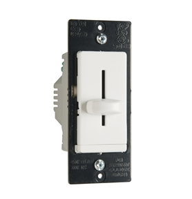 Wattstopper LSCL450LA 450W CFL/LED 700W Incandescent Single Pole, Non-Preset Dimmer, Light Almond Finish