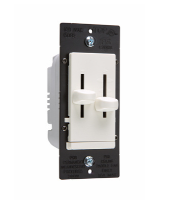 Wattstopper LSDC16LAV LS Series Fan Speed Control/Dimmer, Light Almond Finish