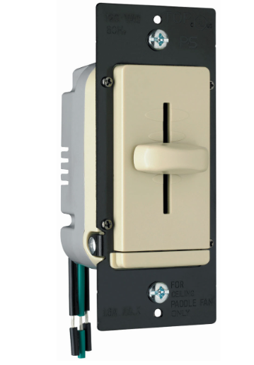 Wattstopper LSDH16IV LS Series Fan Speed Control Ivory Finish