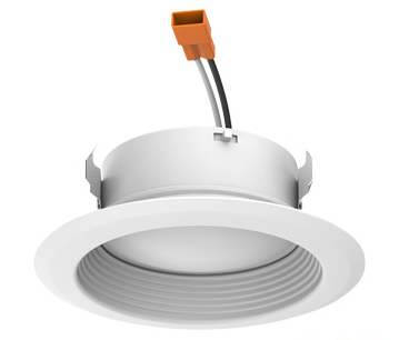 Lighting Spot 26 LSF-4-3CCT-BF 4" Baffle LED Recessed Trims, Lumens 700 lm, Wattage 8.7W, Selectable Color Temperature, White Finish