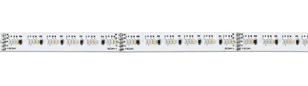 Core Lighting LSMW55-RGBW-50K-PF-24V 5.0W Outdoor Color-Changing LED Strip - 24V - 50K - Per Foot